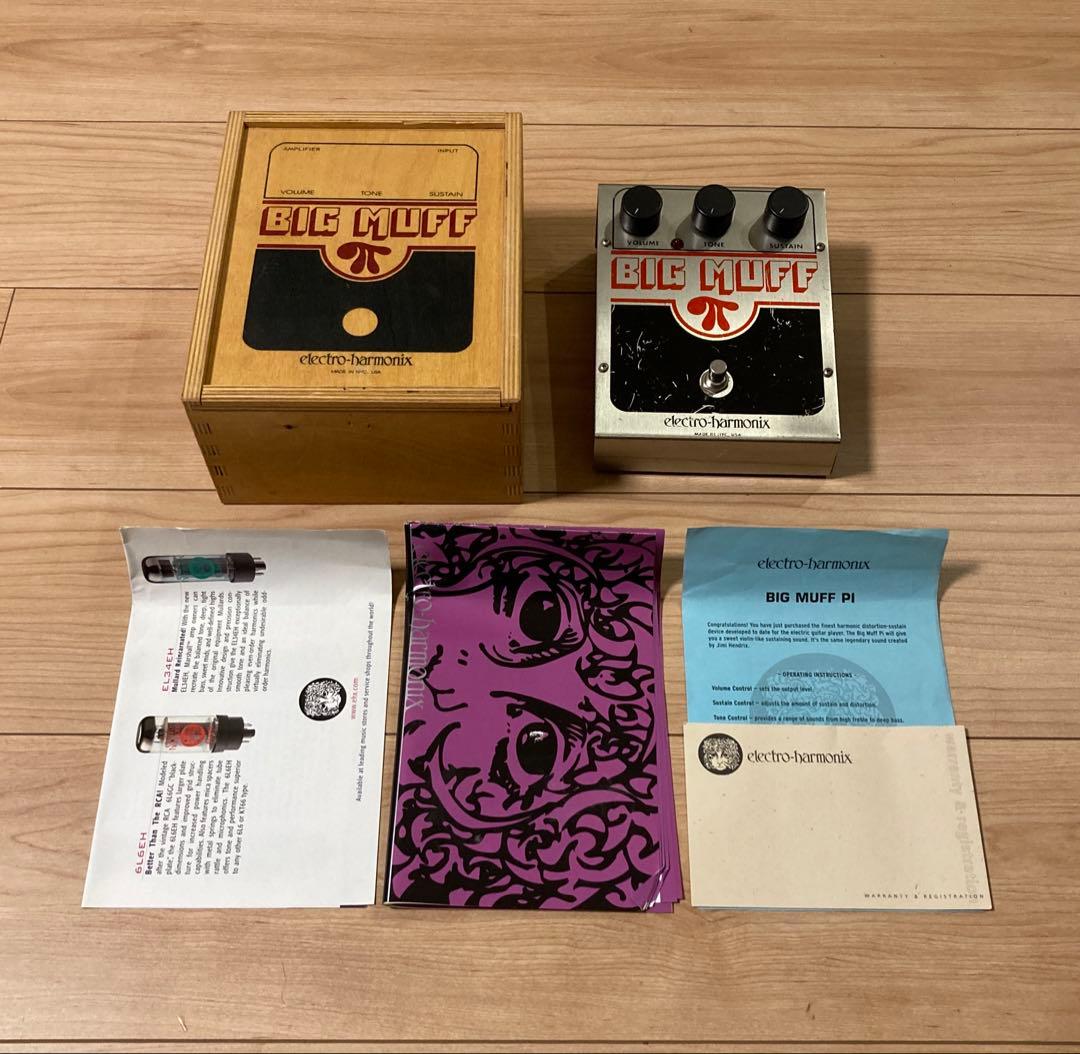 エレクトロハーモニクス BIG MUFF PI 木箱仕様