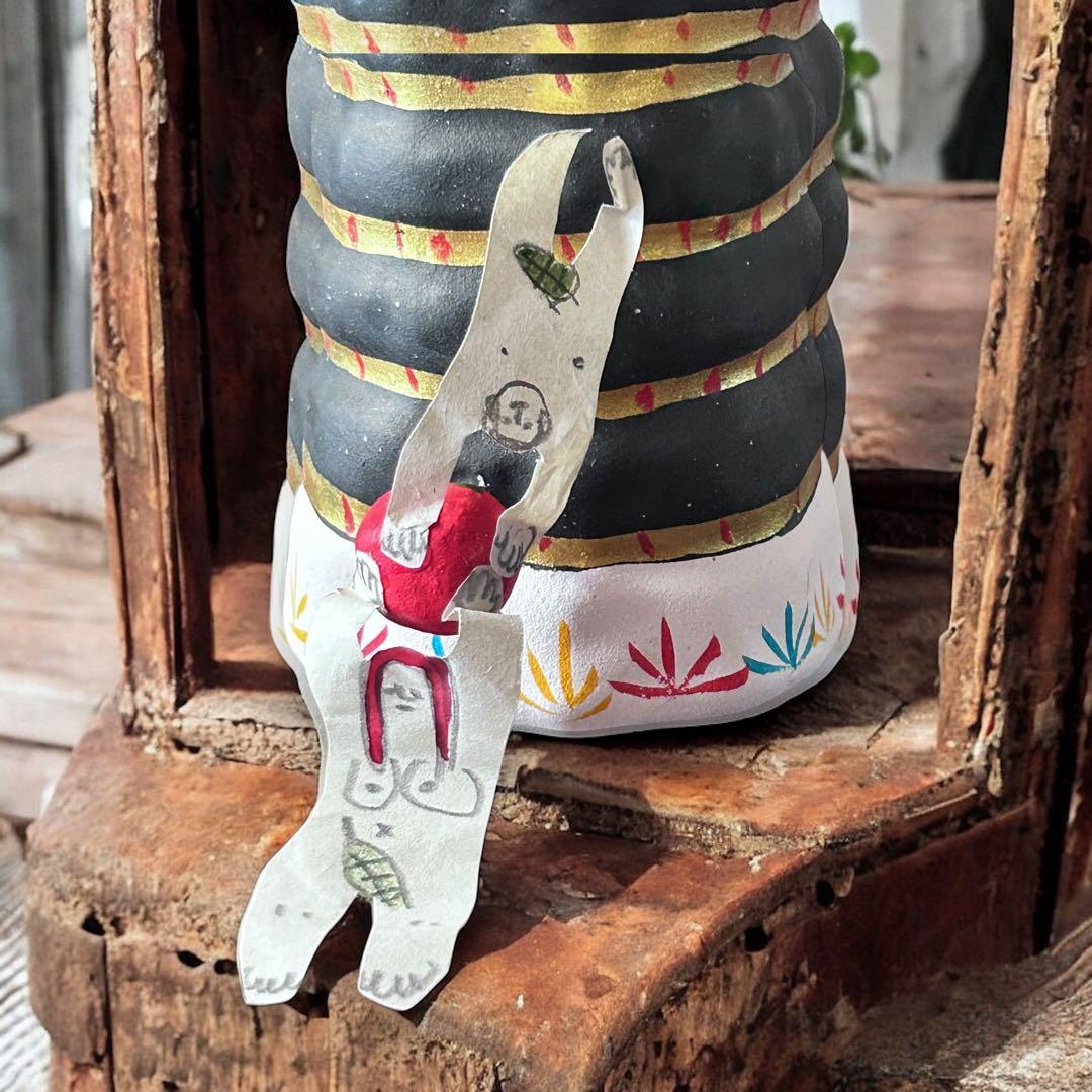 廃盤品 玩具ロードワークス 豊永盛人 琉球張子 巳年 郷土玩具 干支飾り