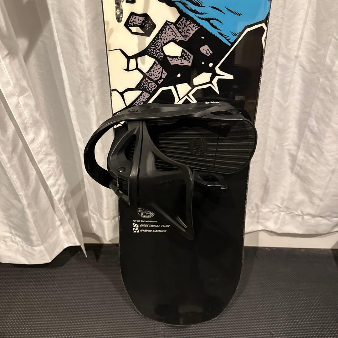 スノーボード ブーツセット サンタクルーズ ステップオンバートン 149