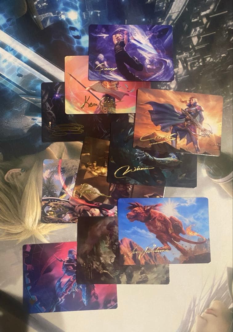 mtg FINAL FANTASY 箔押し版アートカード 53種セット　日本語版