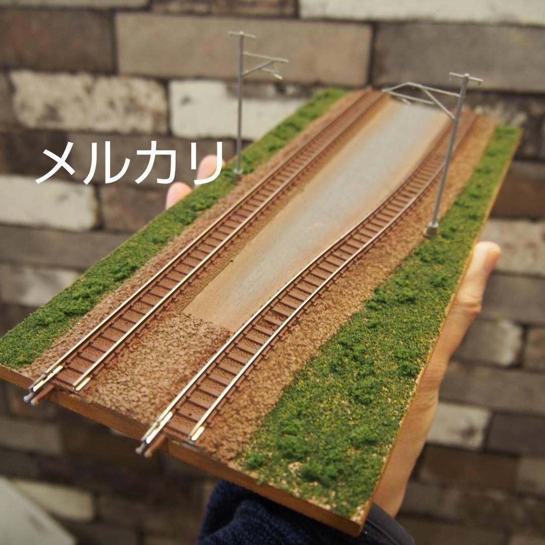 ネコ寿司　TOMIX「駅モジュールセット(島式)」 鉄道模型ジオラマ