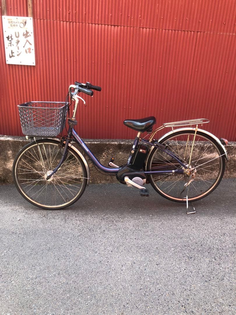 【京都発】電動アシスト自転車　パナソニック　26インチ　青色　新型タイプ