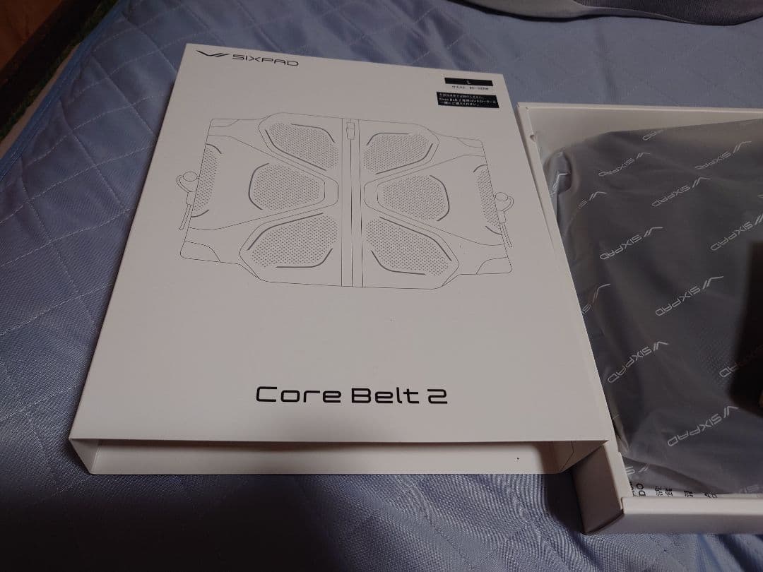 シックスパッドCore Belt 2 EMSトレーニングベルト　Lサイズ