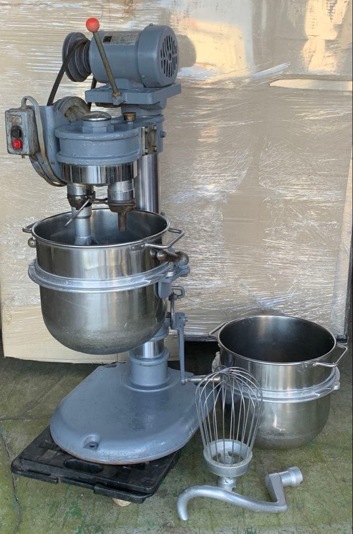 業務用混合攪拌機 縦型攪拌ミキサー 付属付き 厨房 練り機