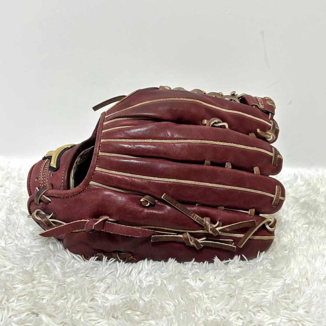 【美品】 ミズノ グローバルエリート QMLINE 左投げ 外野 良型 大人気