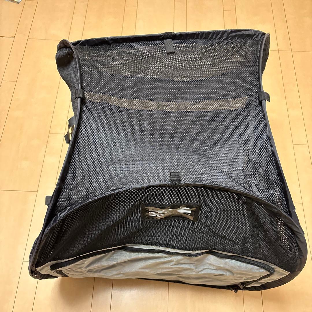 DOGBAG ブラック メッシュキャリーバッグ