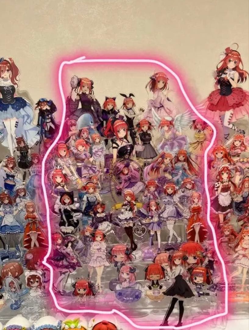 五等分の花嫁 中野二乃 アクスタまとめ売り