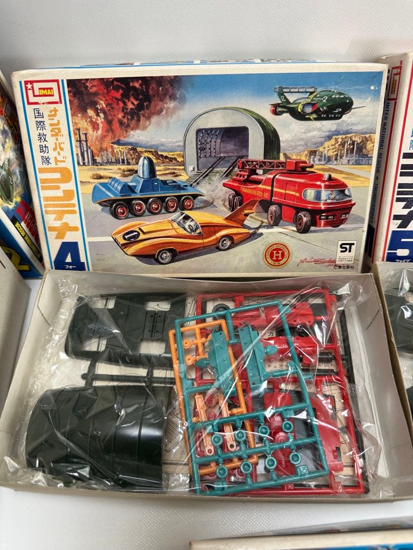 【未組立】プラモデル イマイ サンダーバード２号・コンテナセット　※78