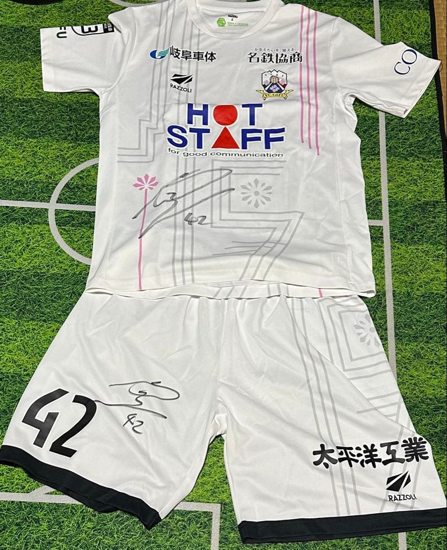 2022 FC岐阜 柏木陽介実使用　リミテッドユニフォーム