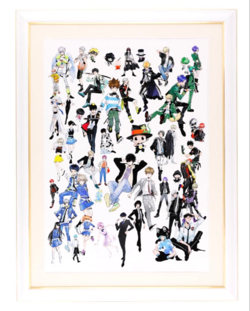 家庭教師ヒットマンREBORN 額装高精細デジタルカラー　天野明展