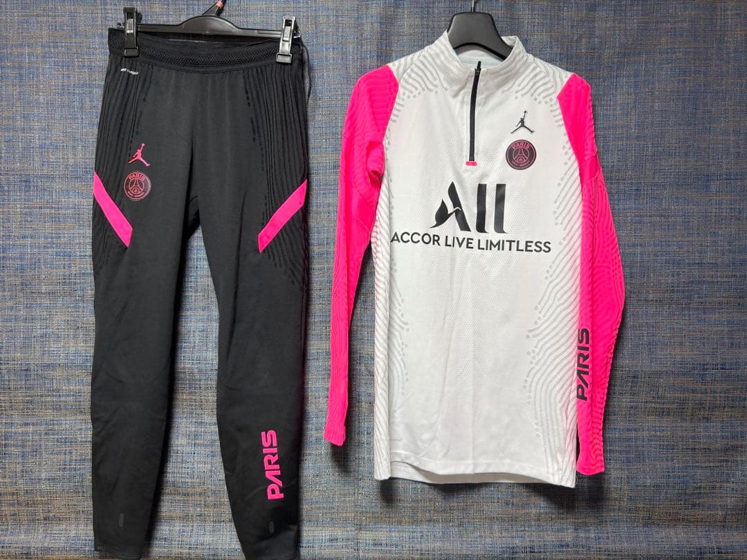 パリサンジェルマン　PSG ドリルトップ　練習着　セットアップ