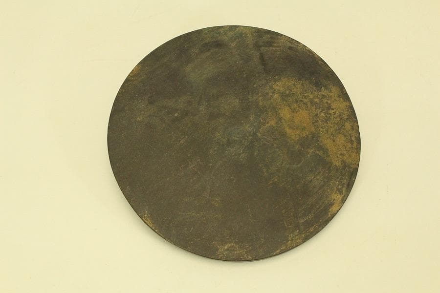 中国美術 古鏡 獣紋鏡 直径13.5cm(ZE404)