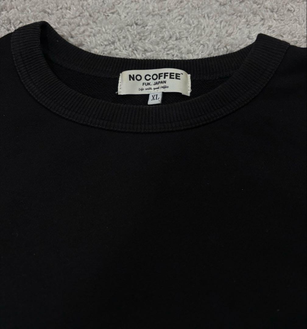 NO COFFEE クラブハウスno golf スウェットシャツ ゴルフウェア