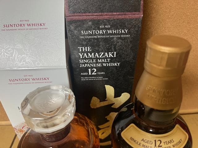 響ブロッサムハーモニー・山崎 12年 シングルモルトウイスキーセット
