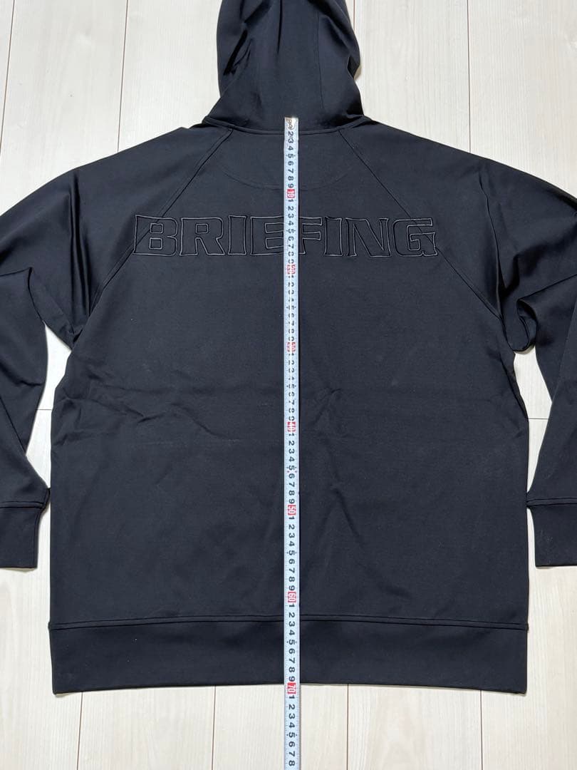 未使用)ブリーフィング ゴルフ メンズ パーカー サイズL ブラック