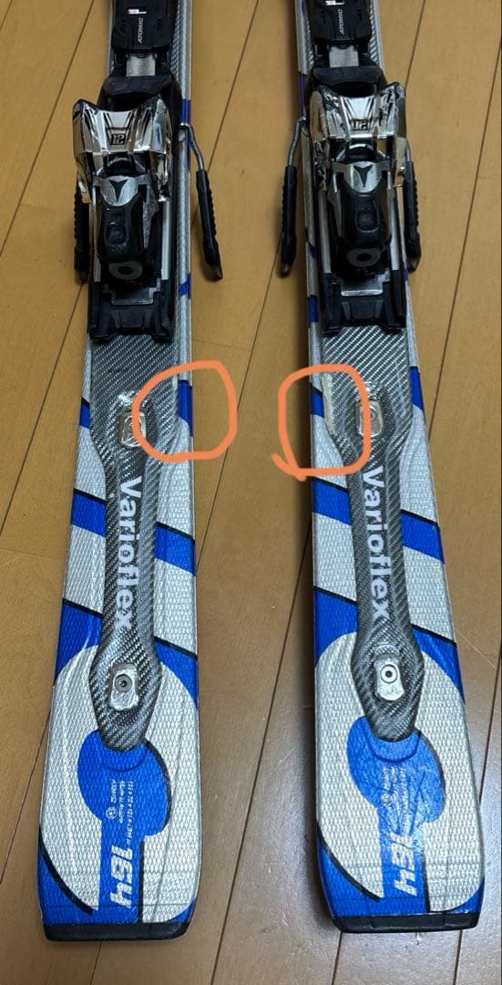 最お値下げ！ATOMICＤ2 DEMO VIRIOFLEX164cm とストック