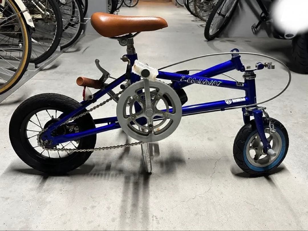 歩くよりはマシ！ E-Compact 折りたたみ 異径 自転車8&12インチ