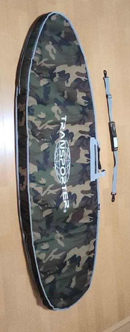 【値下げ中】TRANSPORTER 迷彩 サーフボードケース6'8\
