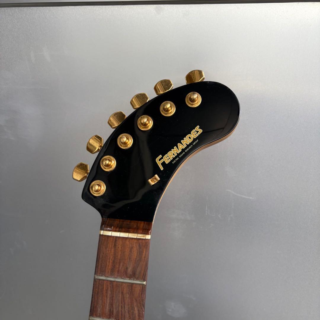 FDRNANDES Z0-3 アンプ内蔵 スピーカー内蔵 エレキギター ブラック