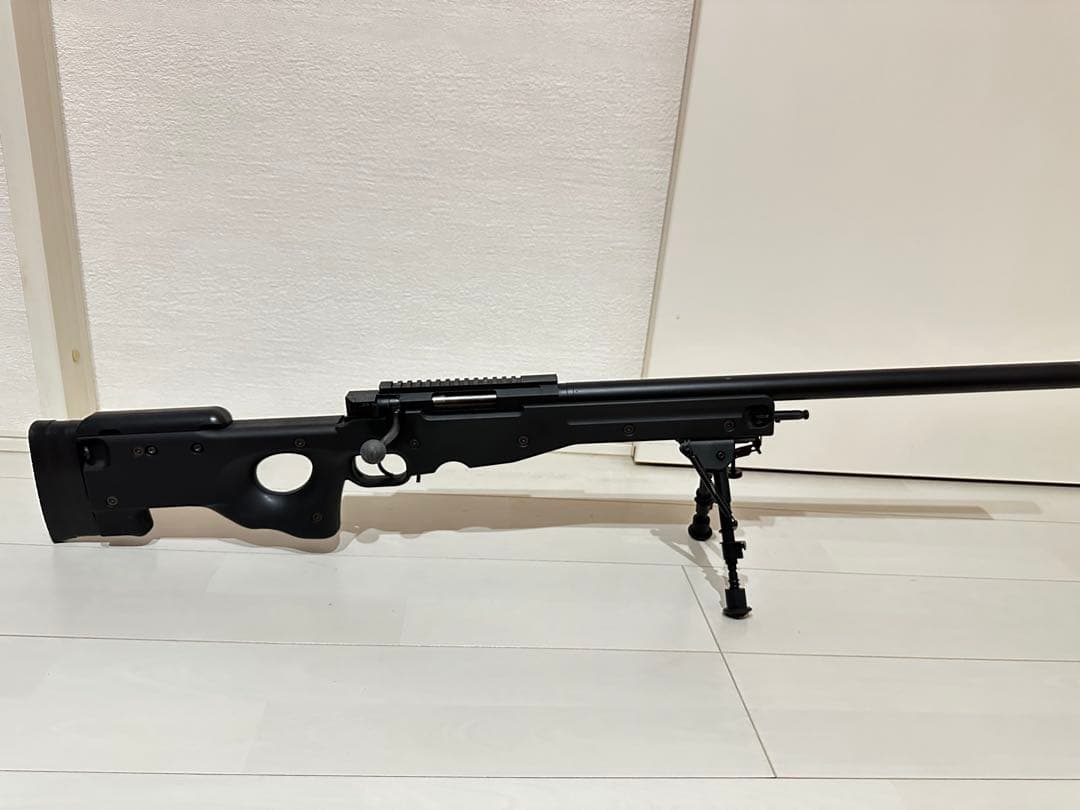 L96 AWS スナイパーライフル トイガン、ブラックエアコッキング
