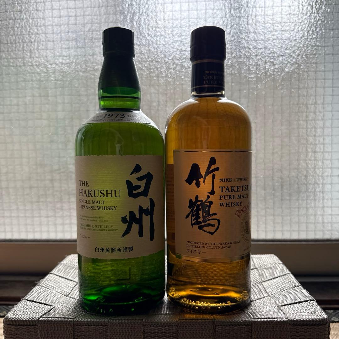 最終値下げ 白州　竹鶴　700ml 新品未開封　ウイスキー　サントリー　ニッカ
