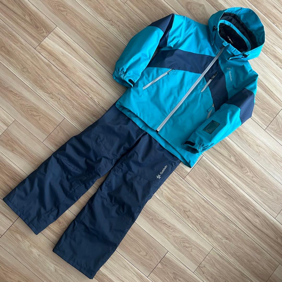 GOLDWIN スキーウェア上下セット 140cm サイズ調整機能付