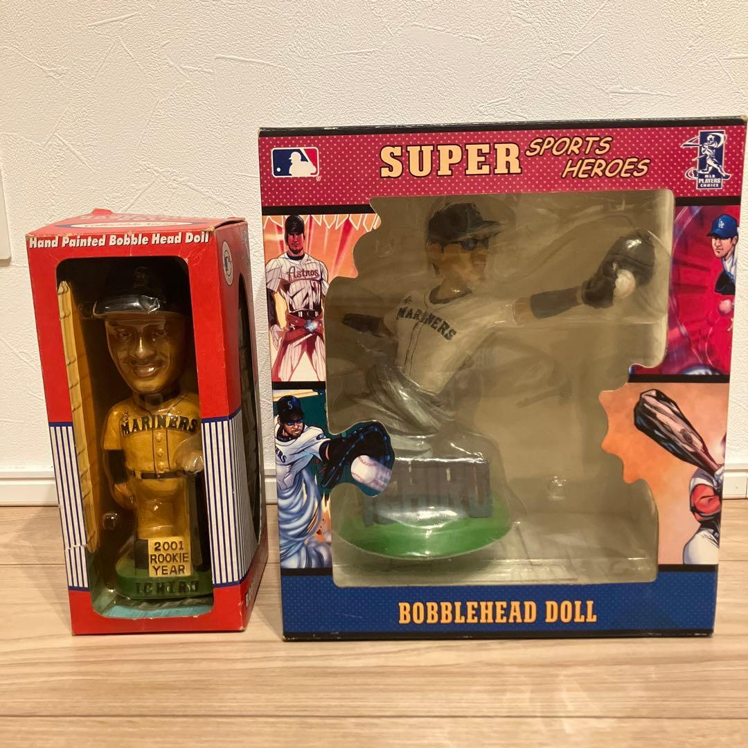 【大幅値下げ中】イチロー ボブルヘッドドール 2点セット