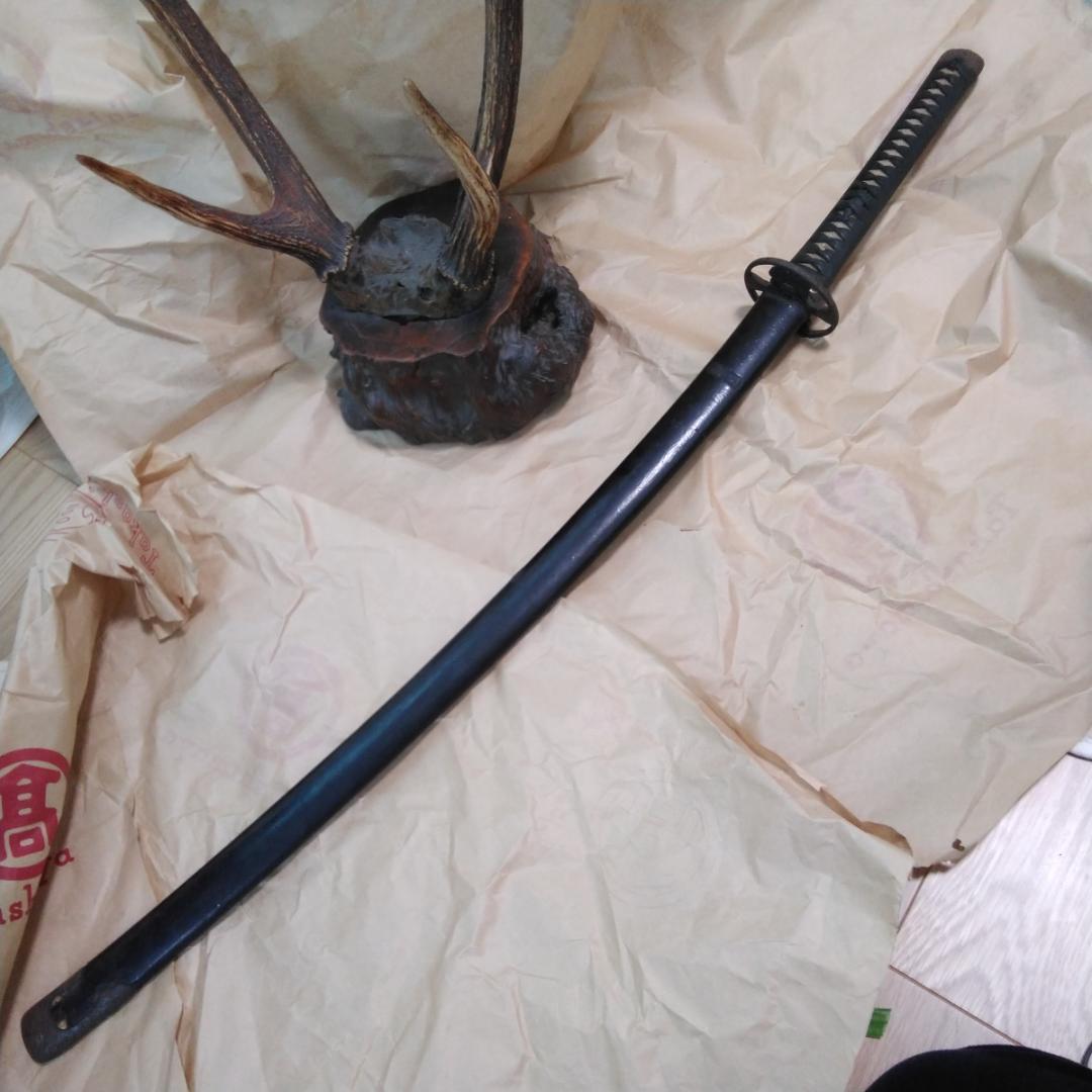 竹光刀剣　透鉄鍔　模造刀　木刀　昭和レトロ　剣　日本刀