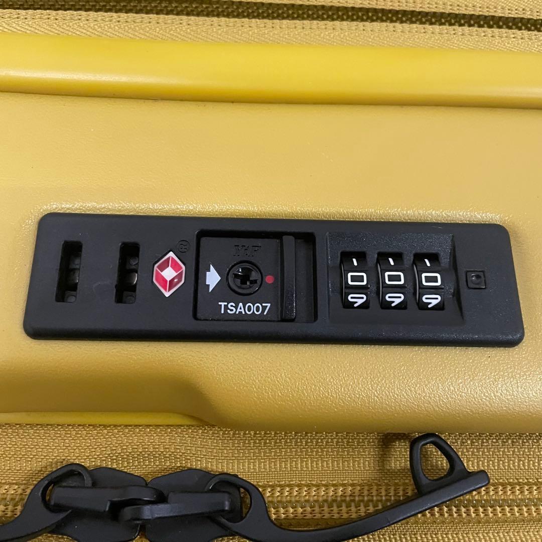 LOJEL ロジェール スーツケース Cubo S 37L マスタードイエロー