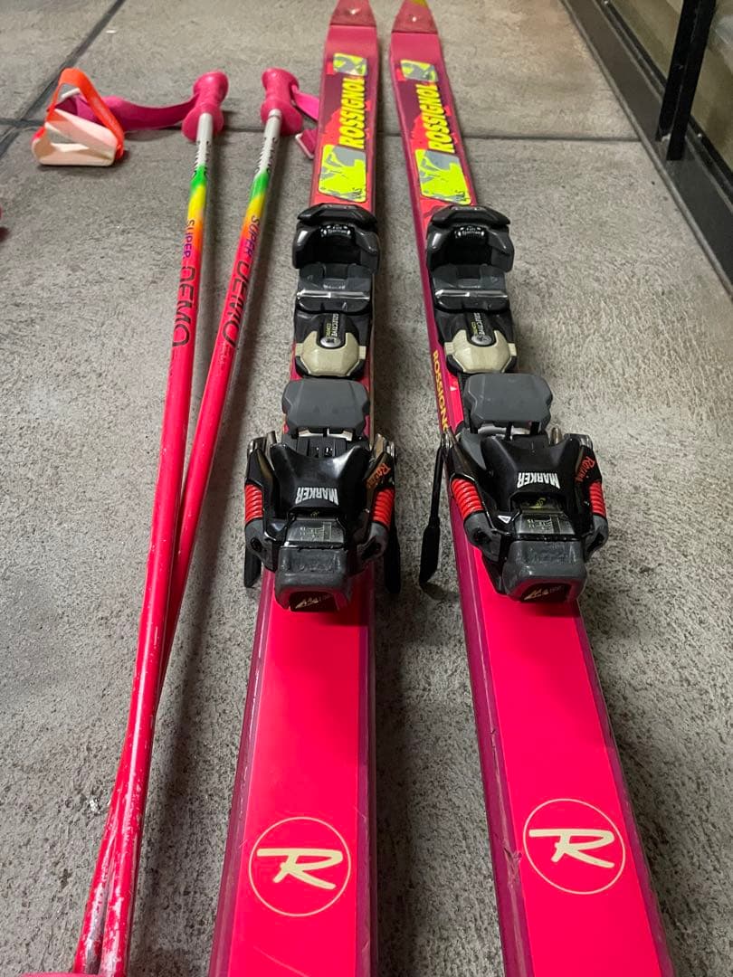 ROSSIGNOL 90年代スキー super virage used 193c