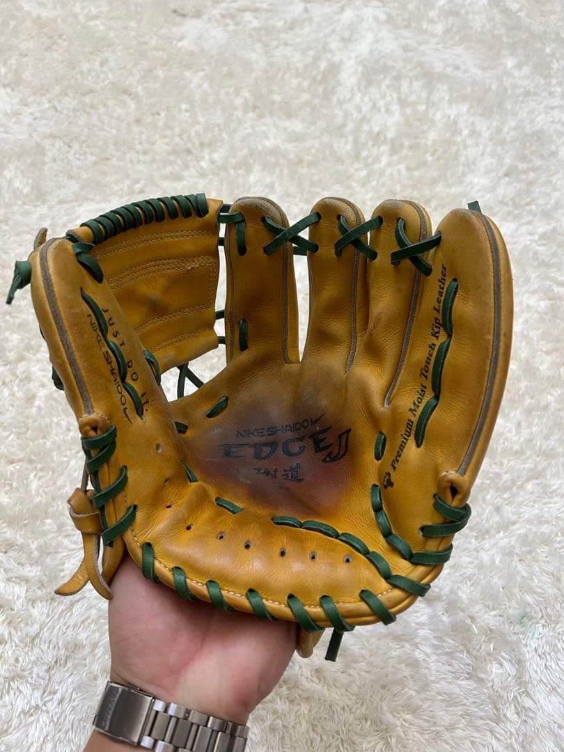 Nike 硬式キップレザーグローブ イエロー