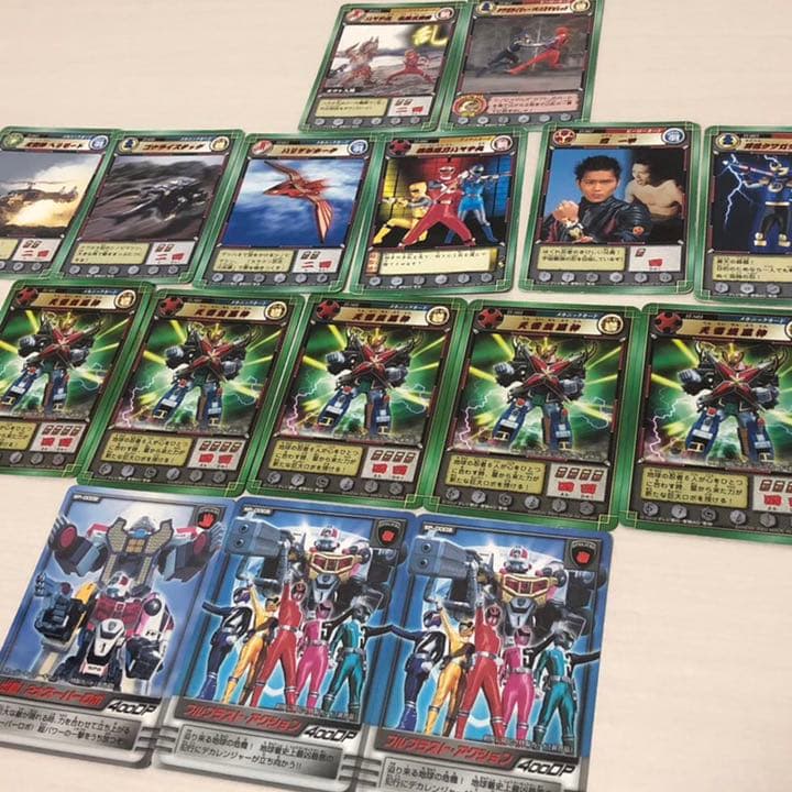 ハリケンジャー デカレンジャー カード