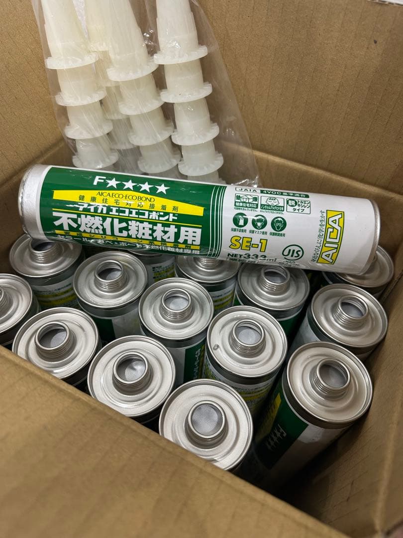 エコボンド SE-1 不燃化粘着剤 20本入り