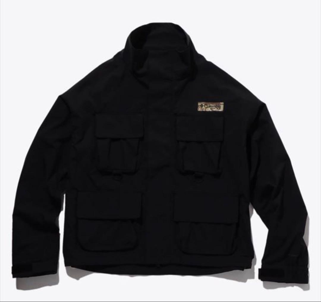 新品 コロンビア コラボ 撥水釣りジャケット コールドスパイダー PM3923