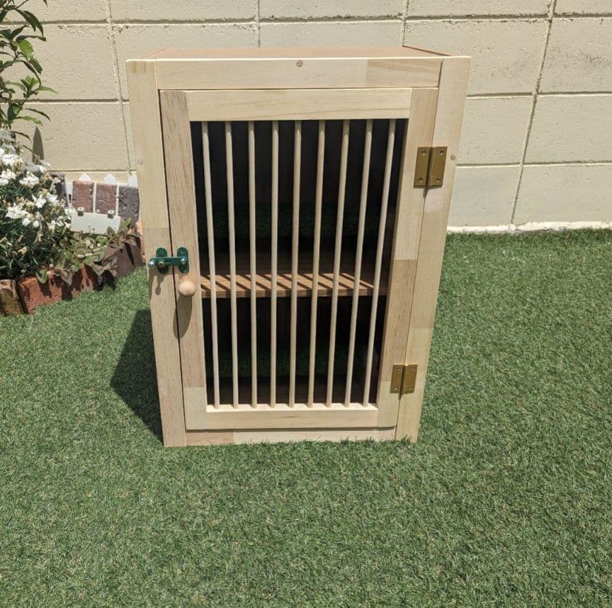 鳥　大型鳥　フクロウ　ケージ　✨　木製ハンドメイド　飼育小屋　鳥小屋