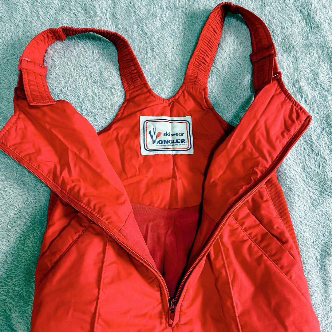 OLD MONCLER ski wear モンクレール　スキーウェア　レッド