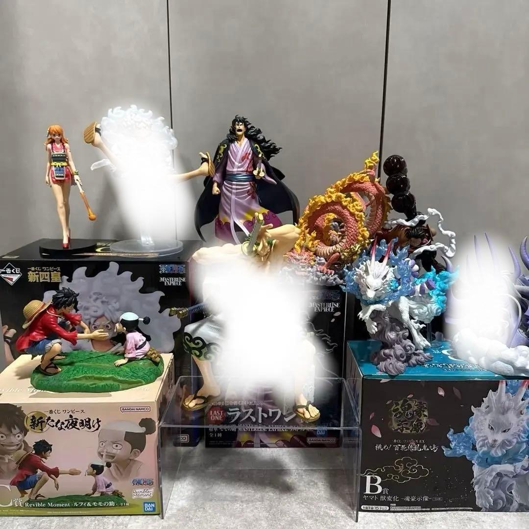 一番くじ　ワンピース　ワノ国　ルフィ　ゾロ　モモの助　ナミ　ヤマト　カイドウ