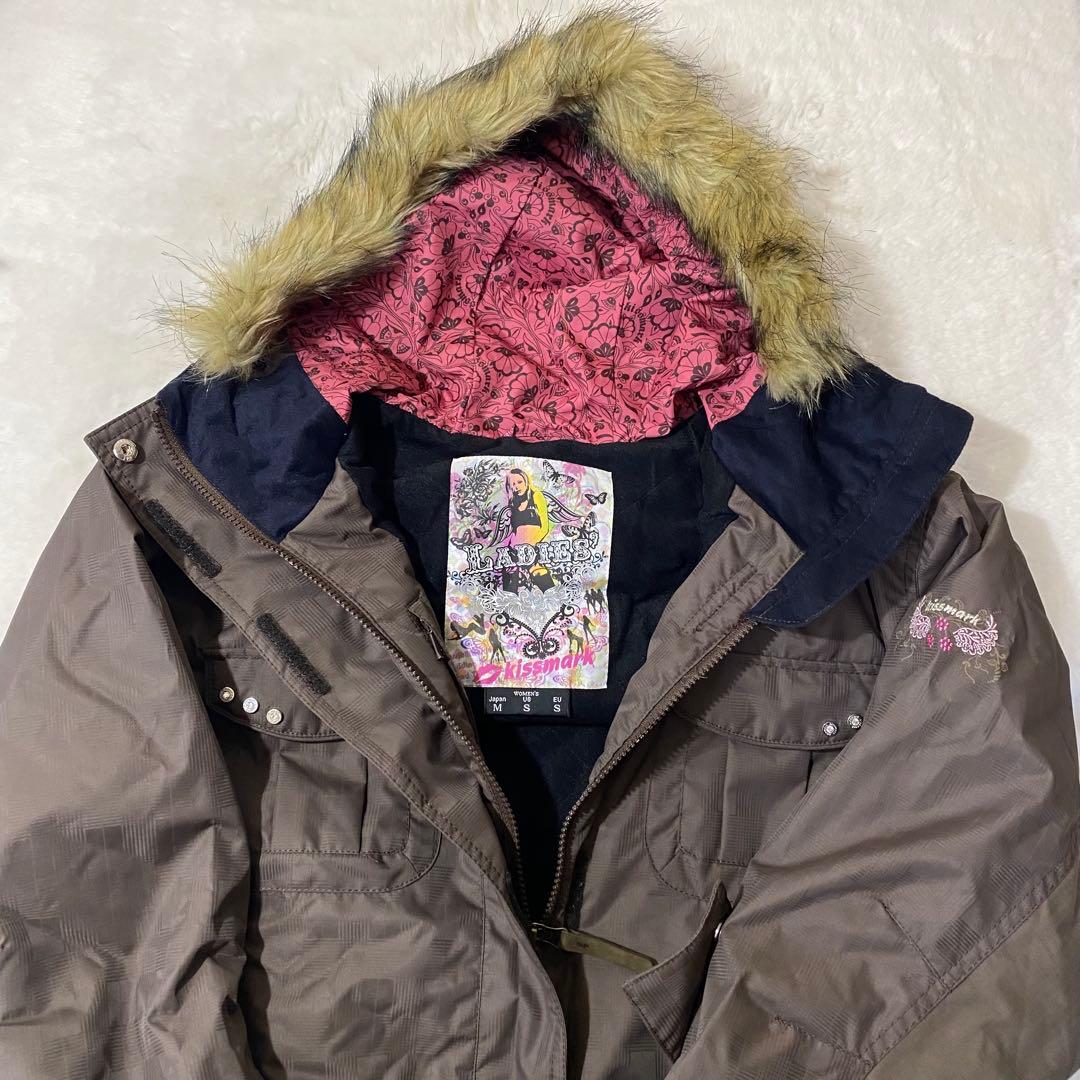 kissmark ブラウン　ジャケット スノーボード　レディース　M 新品未使用