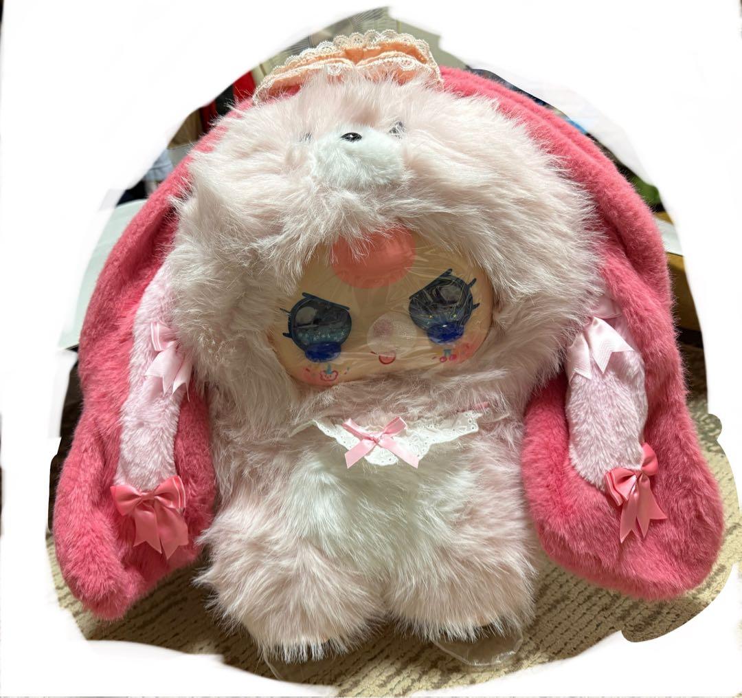 Babythree AI 800% お喋り　うさぎ　箱破損　ピンク