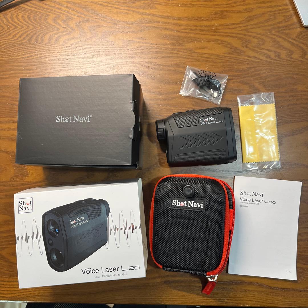 ショットナビ　ShotNavi VoiceLaser LEO ゴルフ用距離計