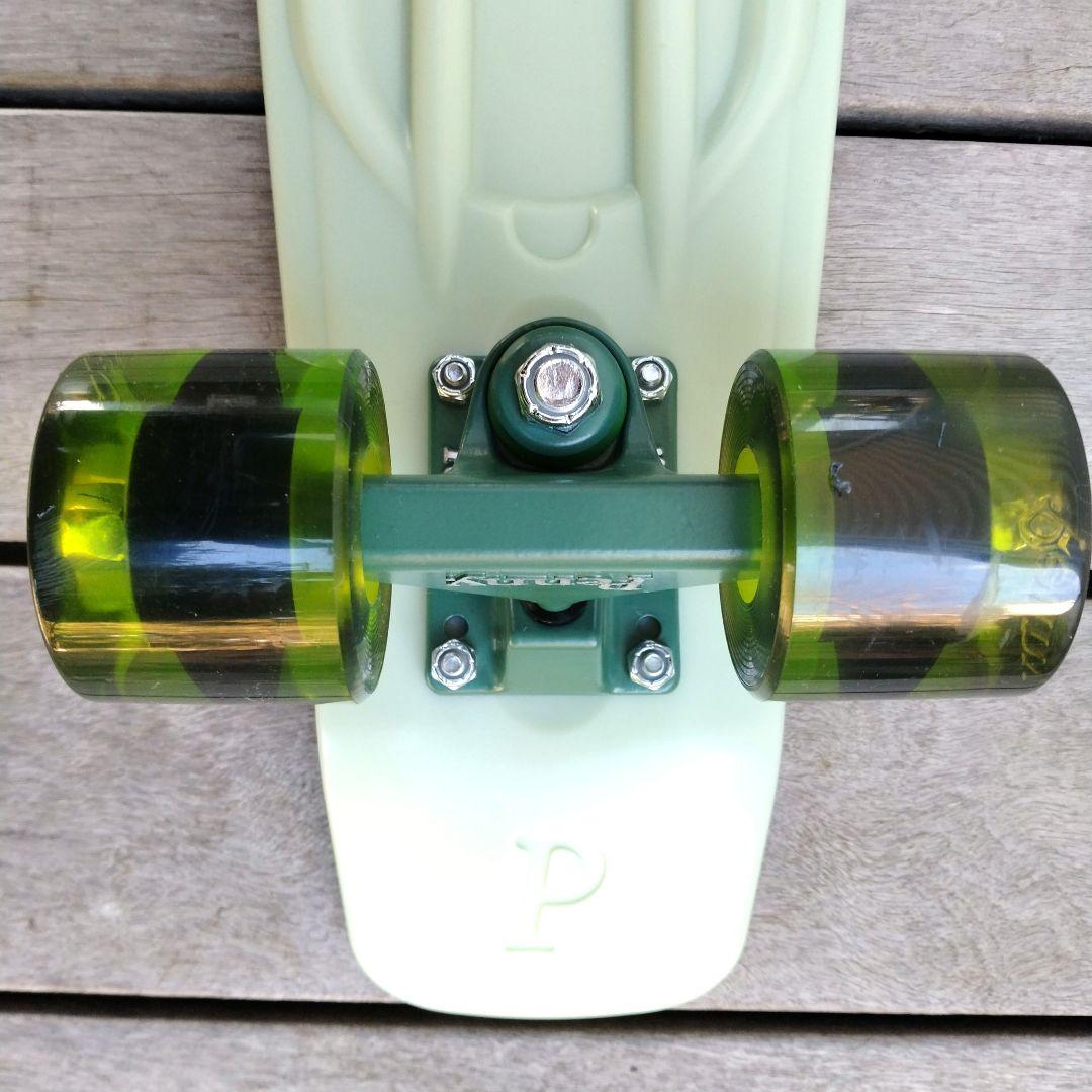Penny 22インチ スケートボード クリアグリーン