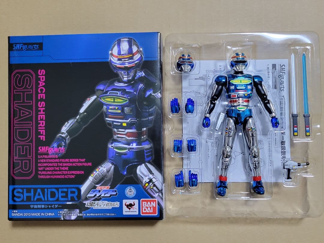 S.H.Figuarts　宇宙刑事　ギャバン　シャリバン　シャイダー　3体セット