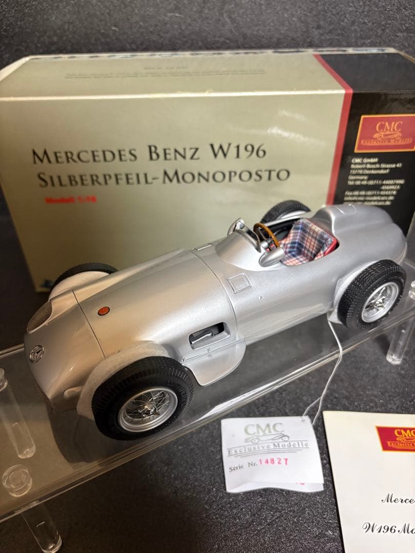 CMC 1/18 Mercedes Benz W196 Monoposto①