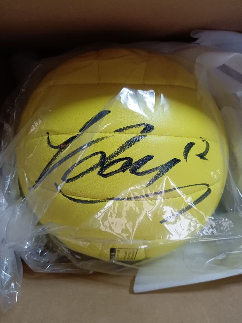 ☆高橋 藍選手 直筆サイン入りバレーボール☆