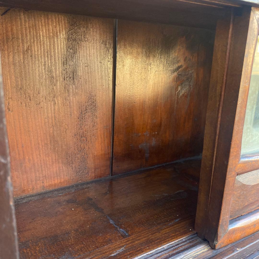 時代物 茶箪笥 水屋箪笥 骨董品 古家具 古民家 アンティーク家具 店舗什器