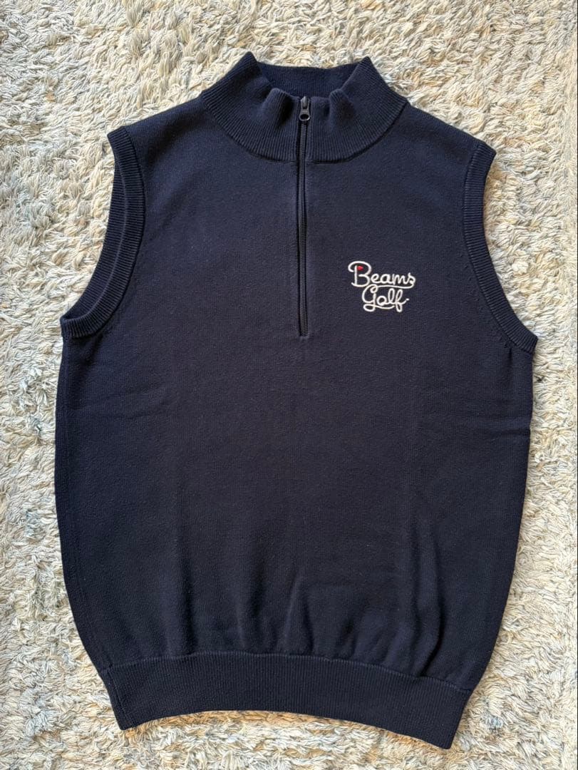 ビームスゴルフ　ニットベスト　Mサイズ