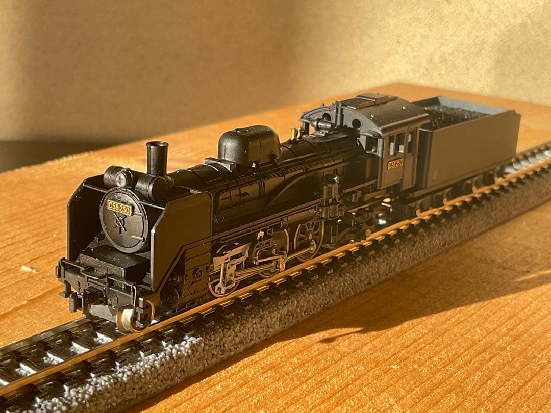 KATO 蒸気機関車C62 C57 C58 D51(客車6両パワコンおまけ付)