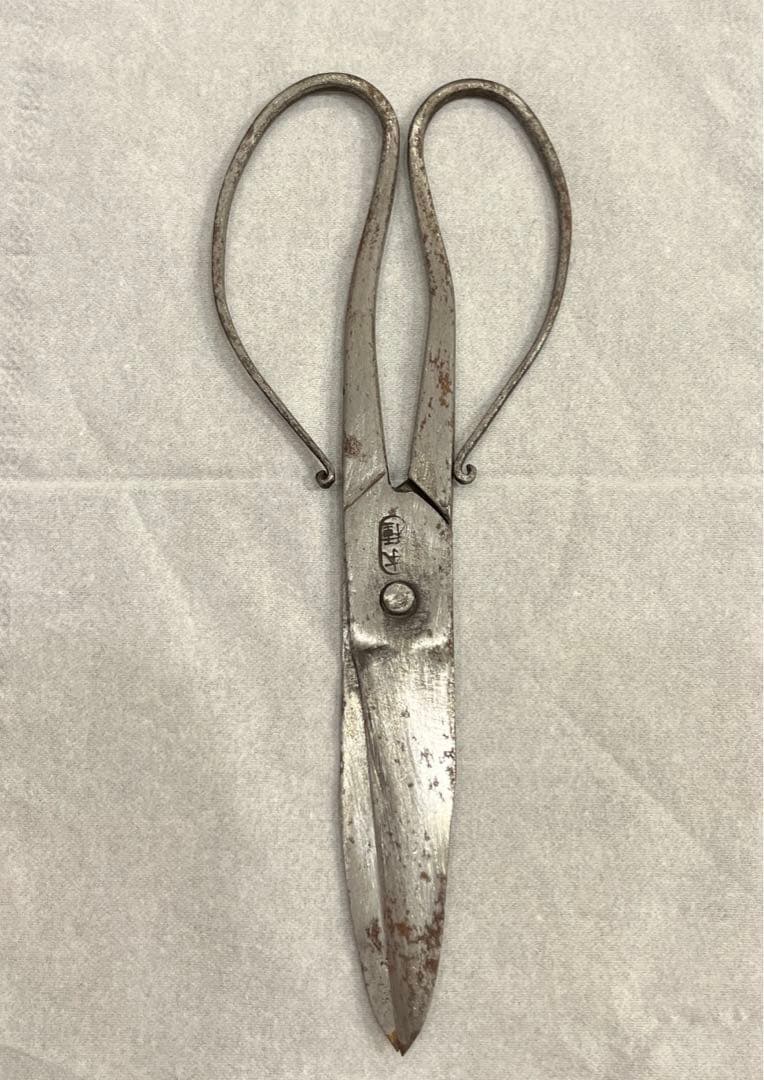 種子鋏　本種子鋏　骨董　ヴィンテージ　アンティーク　ハサミ　はさみ　レトロ