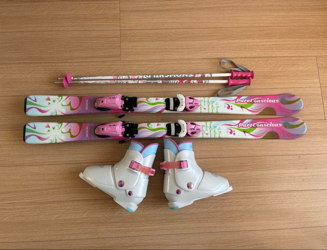 PURE CONSCIOUS ジュニアスキー4点セット レディース 女の子