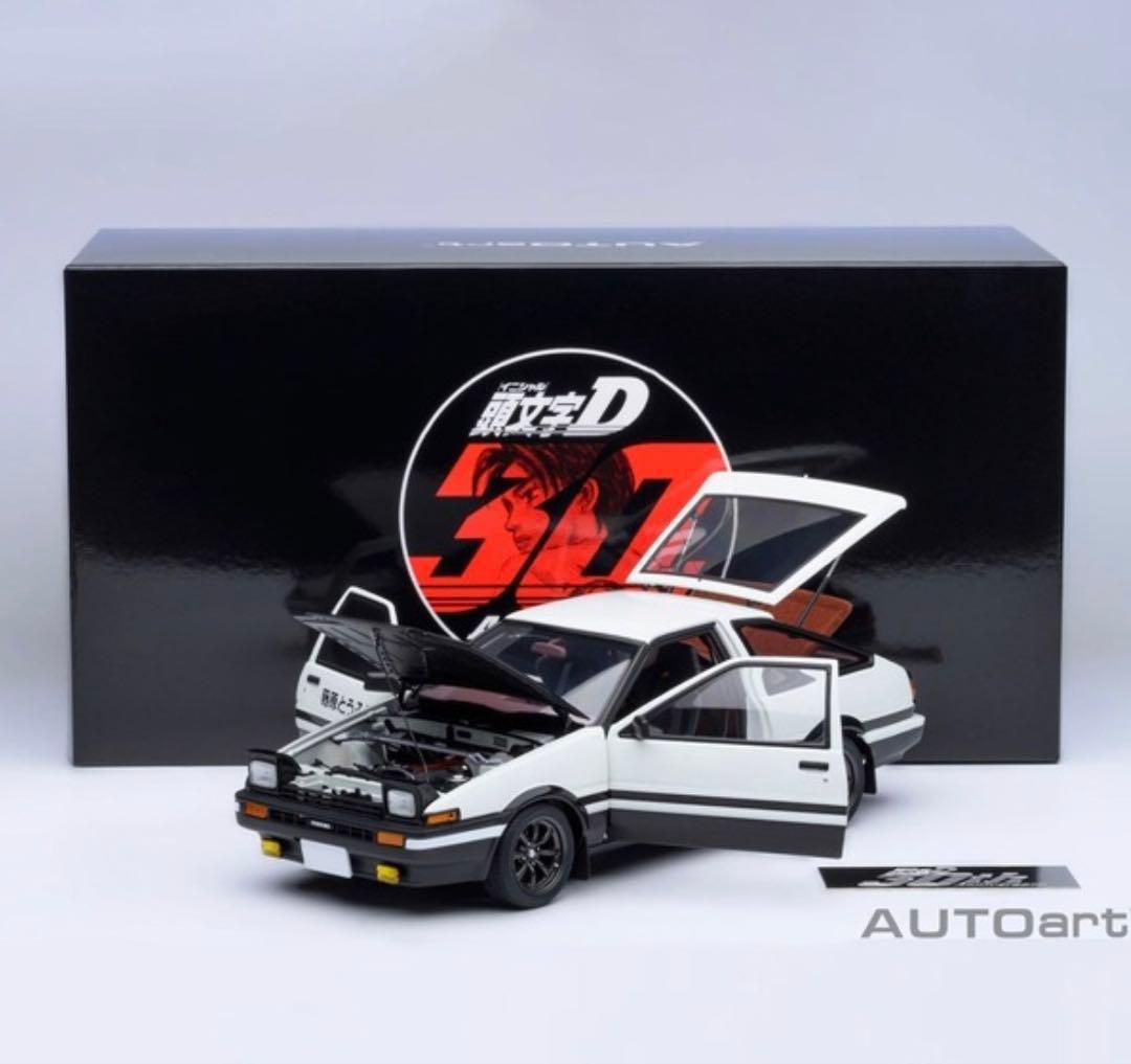新品 オートアート トヨタAE86 トレノ 頭文字D 東京オートサロン2026